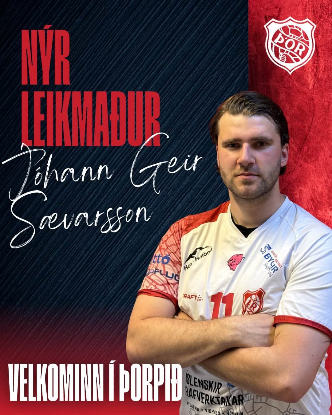 Færir sig í þorpið